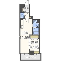 ル・マージュ新町の物件間取画像